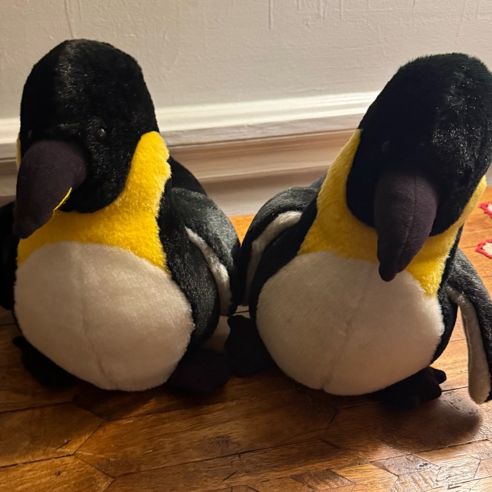 Vintage adult penguin slippers penguin lovers gift size ladies 7/8